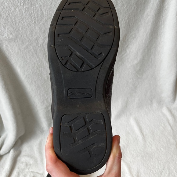 Clarks Brown Leather Slip On Shoes Men’s 11 Comfort Casual Loafers - Picture 11 of 11